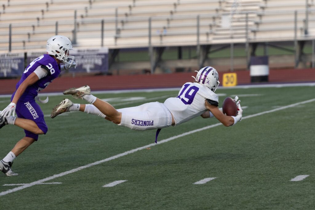 Lehi High School Football action photo