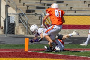 Crossing the goal line - Lehi vs Timpview