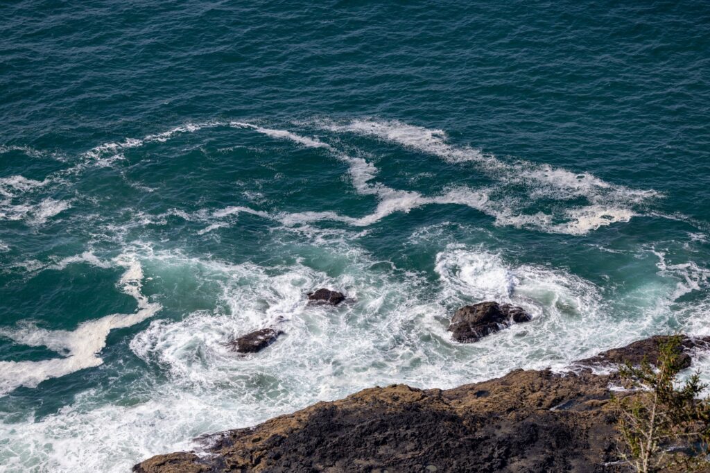 Pacific Ocean along the Oregon Coast